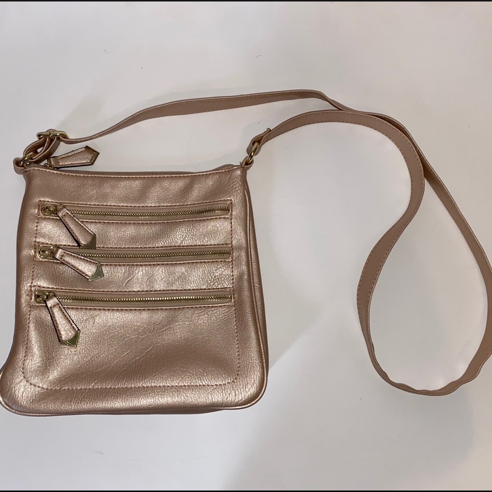 Champagne Crossbody Purse